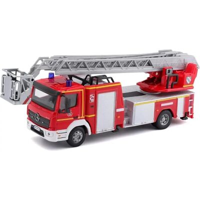 Miniatura Mercedes-Benz ATEGO MAGIRUS DLK 23/12 - Burago Miniatura Mercedes-Benz ATEGO MAGIRUS DLK 23/12 - Burago