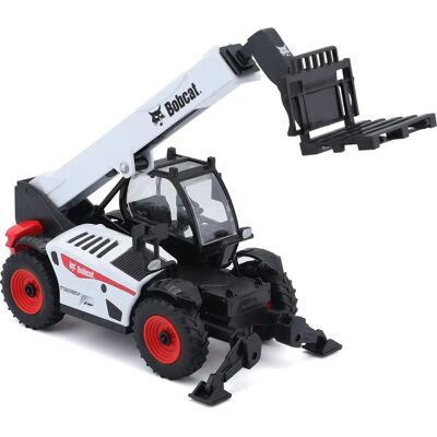 Bburago Bobcat T40.180SLP Hračka - Teleskopický manipulátor s vidlemi Bburago Bobcat T40.180SLP Hračka - Teleskopický manipulátor s vidlemi