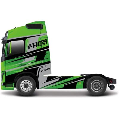 Bburago Volvo FH16 750XXL Zielony Model - Ciężarówka Bburago Volvo FH16 750XXL Zielony Model - Ciężarówka