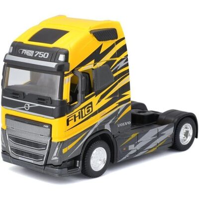 Bburago Volvo FH16 Žlutý 1:43 - Street Fire Haulers Bburago Volvo FH16 Žlutý 1:43 - Street Fire Haulers