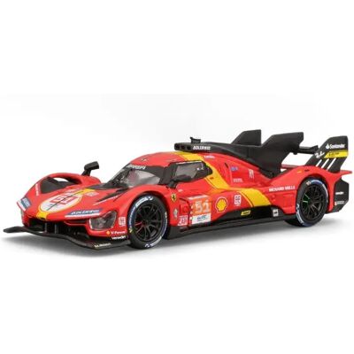 Modèle Voiture Sport Ferrari 499P - Échelle 1:43 - Zamac Modèle Voiture Sport Ferrari 499P - Échelle 1:43 - Zamac