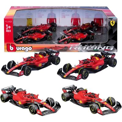 Bburago Ferrari SF-23 Set Regalo 1/43 - Auto Modellini Bburago Ferrari SF-23 Set Regalo 1/43 - Auto Modellini