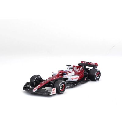 Model F1 Alfa Romeo 1:43 - Czerwony Biały - Samochód F1 Model F1 Alfa Romeo 1:43 - Czerwony Biały - Samochód F1