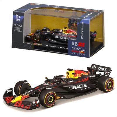 Modello Burago Red Bull F1 RB21 - Confezione premium con casco Modello Burago Red Bull F1 RB21 - Confezione premium con casco