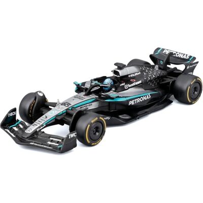Burago Mercedes GP F1 W16 Model Car - George Russell 2025 - Premium Packaging Burago Mercedes GP F1 W16 Model Car - George Russell 2025 - Premium Packaging