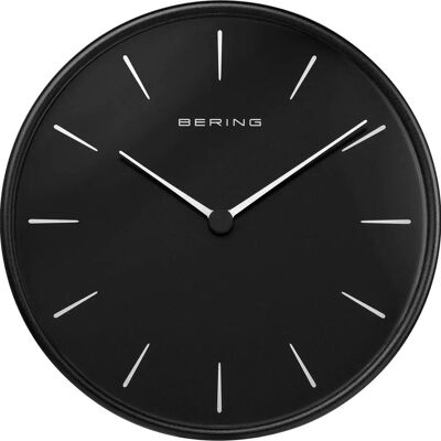 BERING Wall Clock - Round, Synthetic crystal glass, Battery quartz drive - Wall Clock BERING Wall Clock - Round, Synthetic crystal glass, Battery quartz drive - Wall Clock