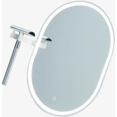 Sharper Image - Badezimmer-Spiegel mit Magnetbefestigung - Ohne Farbe - Badezimmer-Spiegel Sharper Image - Badezimmer-Spiegel mit Magnetbefestigung - Ohne Farbe - Badezimmer-Spiegel