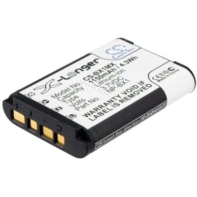 Sony NP-BX1 Akku - 1150mAh Schwarz - Für Cyber-shot & Handycam - Ersatz Sony NP-BX1 Akku - 1150mAh Schwarz - Für Cyber-shot & Handycam - Ersatz