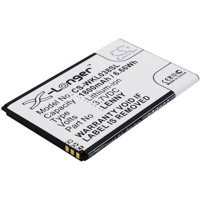 Wiko B0386126 Akku - 1800mAh, 3,7V, CE geprüft Wiko B0386126 Akku - 1800mAh, 3,7V, CE geprüft