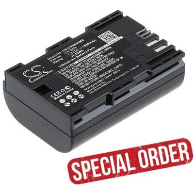 Cameron Sino Akku für Canon 5DS R 60D 60Da 6D 7D 70D R5 EOS R6 LP-E6N 1600mAh - Batterie für Canon Kameras Cameron Sino Akku für Canon 5DS R 60D 60Da 6D 7D 70D R5 EOS R6 LP-E6N 1600mAh - Batterie für Canon Kameras