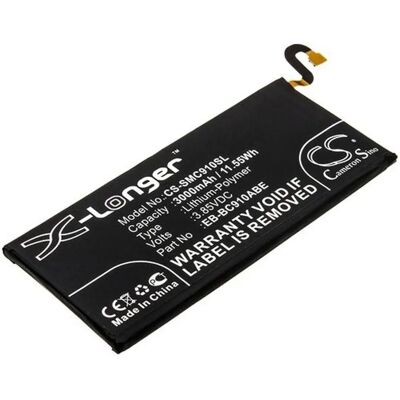 Samsung Galaxy C10 Pro Akku - 3000mAh, Schwarz Samsung Galaxy C10 Pro Akku - 3000mAh, Schwarz