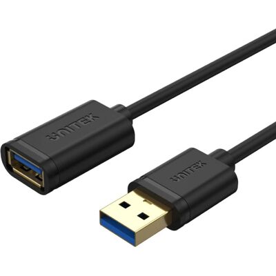 Câble d'extension USB Unitek Y-C456GBK - 50cm - USB 3.2 Gen 1 - Noir - Publicité Câble d'extension USB Unitek Y-C456GBK - 50cm - USB 3.2 Gen 1 - Noir - Publicité