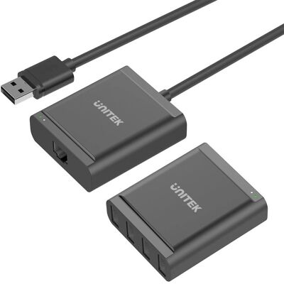 Unitek Y-2516 USB-Hub & Extender - 5 Ports, RJ-45, Schwarz Unitek Y-2516 USB-Hub & Extender - 5 Ports, RJ-45, Schwarz