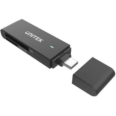 Unitek Y-9328 USB-C Kartenleser - SD MicroSD Reader Unitek Y-9328 USB-C Kartenleser - SD MicroSD Reader