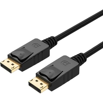 Unitek Y-C610BK 5 m DisplayPort-Kabel - Schwarz Unitek Y-C610BK 5 m DisplayPort-Kabel - Schwarz