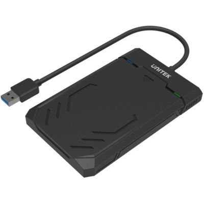 Custodia di Archiviazione Unitek Y-3036 - Nera - 2,5" - USB 3.1 Custodia di Archiviazione Unitek Y-3036 - Nera - 2,5" - USB 3.1