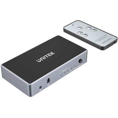 Unitek V1111A Rozdzielacz Wideo HDMI 3x - Przełącznik HDMI 4K Unitek V1111A Rozdzielacz Wideo HDMI 3x - Przełącznik HDMI 4K