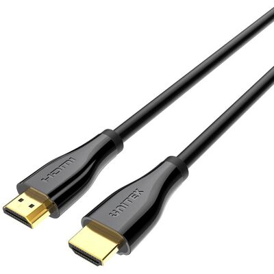 Câble HDMI Unitek C1048GB - 2m - Noir - HDMI 2.0b - Supporte 4K - Publicité Câble HDMI Unitek C1048GB - 2m - Noir - HDMI 2.0b - Supporte 4K - Publicité