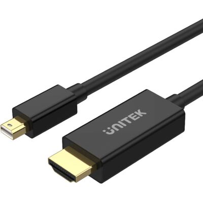 Adaptateur câble vidéo Unitek V1152A - 4K 30Hz - Noir - Publicité Adaptateur câble vidéo Unitek V1152A - 4K 30Hz - Noir - Publicité