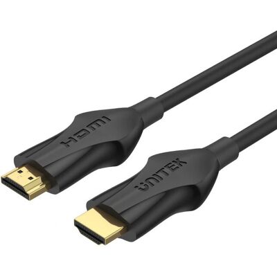 Câble HDMI Unitek C11060BK-2M - 8K, 4K @ 120Hz - Noir - Publicité Câble HDMI Unitek C11060BK-2M - 8K, 4K @ 120Hz - Noir - Publicité