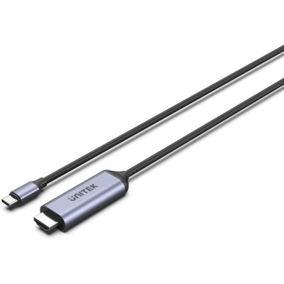 Adapter USB-C do HDMI Unitek V1423B - 8K 60Hz - Kabel 1,8m Adapter USB-C do HDMI Unitek V1423B - 8K 60Hz - Kabel 1,8m