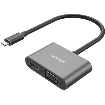 Unitek V1168A USB-Grafikadapter - 4K HDMI & VGA Unitek V1168A USB-Grafikadapter - 4K HDMI & VGA