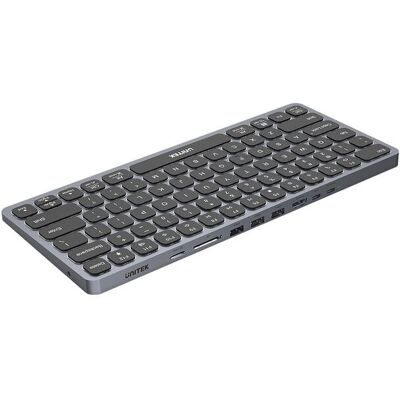 Unitek D1092A Tastatur - US International Grau Unitek D1092A Tastatur - US International Grau