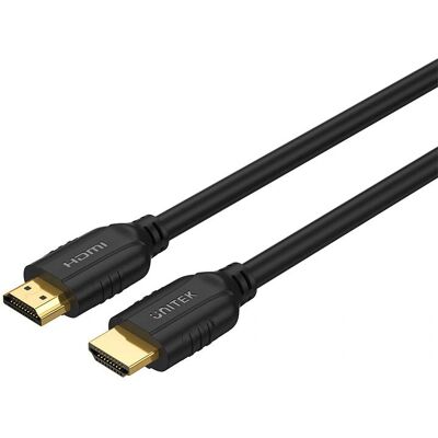 Unitek HDMI Kabel 2.0 4K 60Hz 1.5M C11079BK - Schwarz Unitek HDMI Kabel 2.0 4K 60Hz 1.5M C11079BK - Schwarz