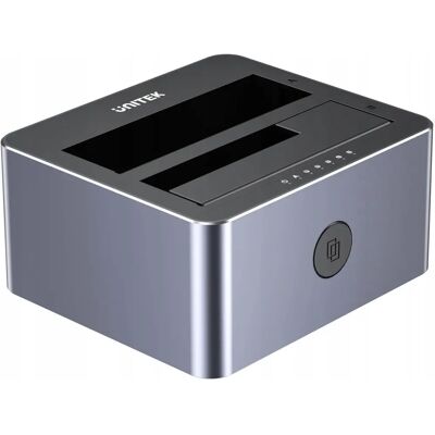 Unitek Y-3027GY01-EU Festplattenklonstation - 2 SATA, USB-C, 10Gbps Unitek Y-3027GY01-EU Festplattenklonstation - 2 SATA, USB-C, 10Gbps