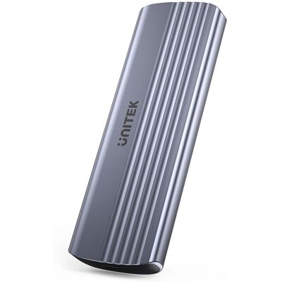 Unitek S1241B01 Gehäuse - Grau - M.2 SSD Unitek S1241B01 Gehäuse - Grau - M.2 SSD