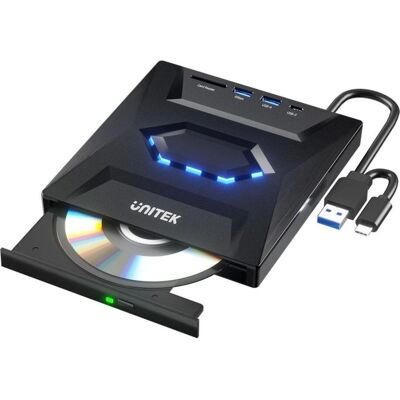 Zewnętrzny napęd DVD/CD Unitek - Napęd DVD Zewnętrzny napęd DVD/CD Unitek - Napęd DVD