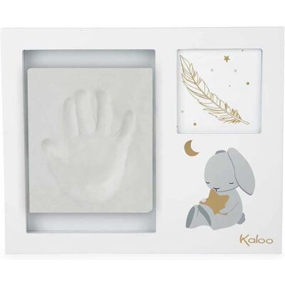 Cadre à souvenirs Kaloo - Kit d'empreintes, Blanc Cadre à souvenirs Kaloo - Kit d'empreintes, Blanc
