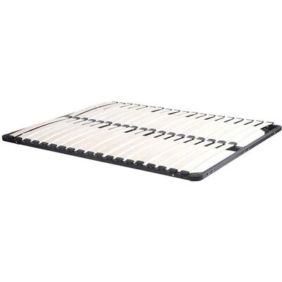 Cadre Métal Ysmée 160x200 - 38 Lattes - Sans Pieds - Noir - Sommier Cadre Métal Ysmée 160x200 - 38 Lattes - Sans Pieds - Noir - Sommier