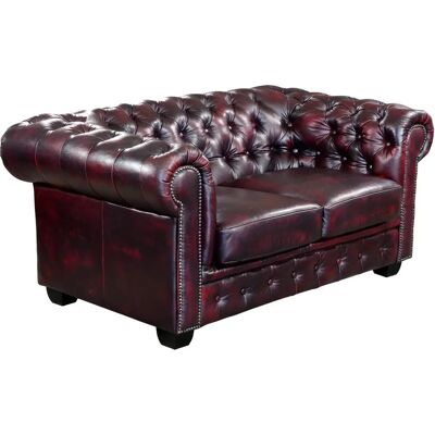 Sofa Linea - Chesterfield z Bawoła Skóra - Nowoczesny Klasyczny Sofa Linea - Chesterfield z Bawoła Skóra - Nowoczesny Klasyczny