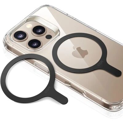 Anneau MagSafe Universel ESR HaloLock 360 Noir - Accessoire Téléphone Anneau MagSafe Universel ESR HaloLock 360 Noir - Accessoire Téléphone