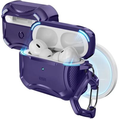 ESR - Cyber Armor Tough Case HaloLock - Purple - Case ESR - Cyber Armor Tough Case HaloLock - Purple - Case