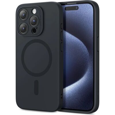 Coque ESR iPhone 15 Pro MagSafe - Noir - Publicité Coque ESR iPhone 15 Pro MagSafe - Noir - Publicité