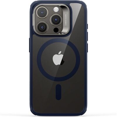 iPhone 16 ESR Kickstand Hybrid Cover - MagSafe Gjennomsiktig Blå iPhone 16 ESR Kickstand Hybrid Cover - MagSafe Gjennomsiktig Blå