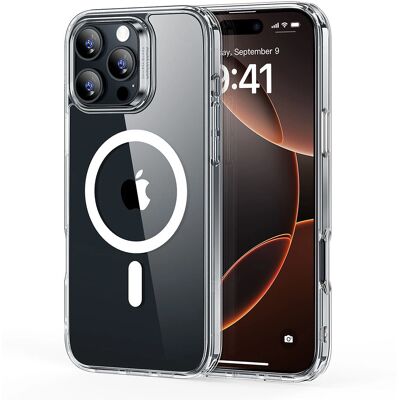 Apple iPhone 16 Pro ESR Hybrid HaloLock Hülle - Transparent Apple iPhone 16 Pro ESR Hybrid HaloLock Hülle - Transparent