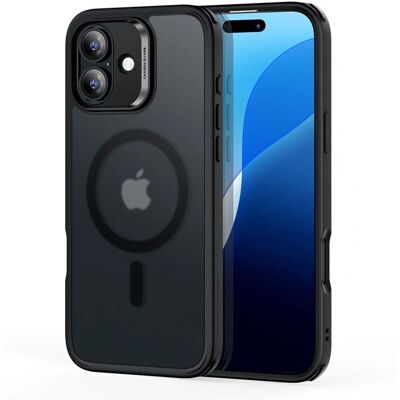 ESR hibrid tok az iPhone 16-hoz - MagSafe kompatibilis - Fekete áttetsző ESR hibrid tok az iPhone 16-hoz - MagSafe kompatibilis - Fekete áttetsző