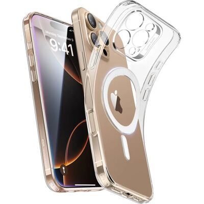 ESR iPhone 16 Pro MagSafe Tynd Gennemsigtig Cover ESR iPhone 16 Pro MagSafe Tynd Gennemsigtig Cover