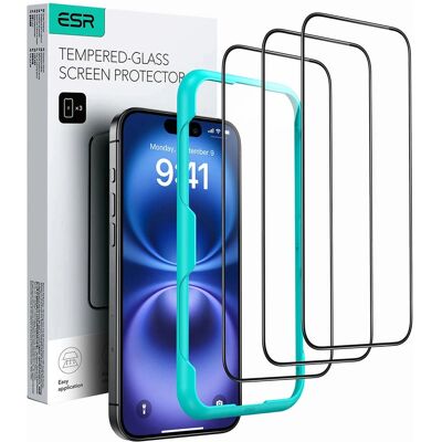 Glas Tempered voor iPhone 16 - Impactbestendig Glas Tempered voor iPhone 16 - Impactbestendig