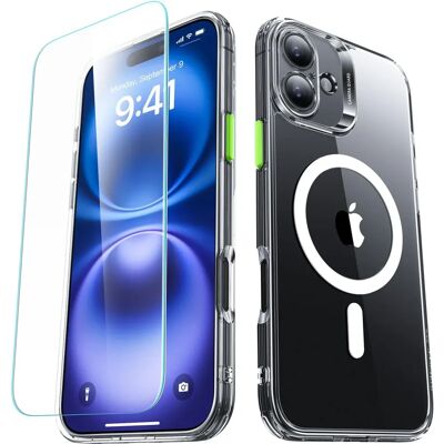 Θήκη και Γυαλί ESR iPhone 16 - Διάφανη Θήκη και Γυαλί ESR iPhone 16 - Διάφανη