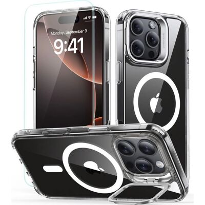 ESR iPhone 16 Pro Hülle mit MagSafe & Glas - Transparent ESR iPhone 16 Pro Hülle mit MagSafe & Glas - Transparent
