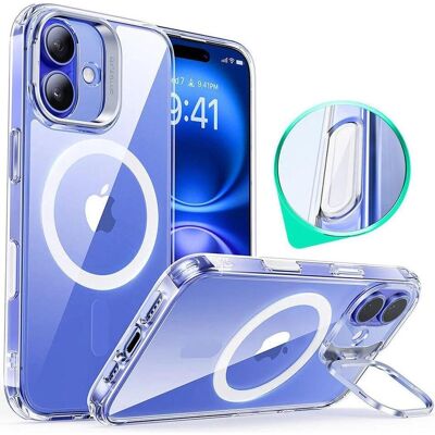 Apple iPhone 16 Plus - MagSafe Hybrid Cover med Stativ Apple iPhone 16 Plus - MagSafe Hybrid Cover med Stativ