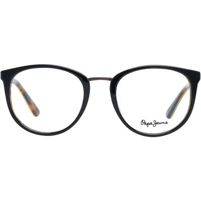 Pepe Jeans PJ3323 Heren Zwart Acetaat Volledig Ramen Pepe Jeans PJ3323 Heren Zwart Acetaat Volledig Ramen
