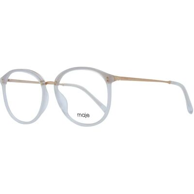 Maje MJ1009 Runde Weiße Brille - Sehrahmen Maje MJ1009 Runde Weiße Brille - Sehrahmen
