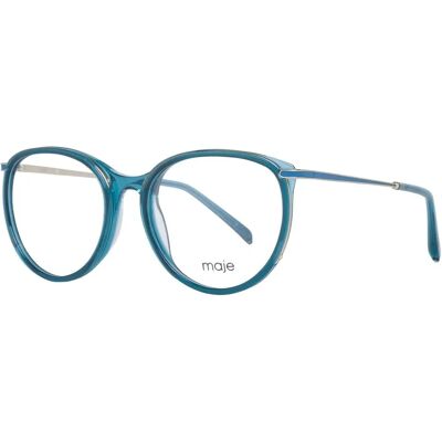 Maje MJ3356 Teal Round Eyeglasses - Eyeglasses Maje MJ3356 Teal Round Eyeglasses - Eyeglasses
