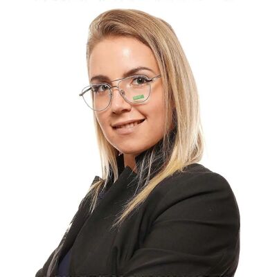 Benetton BEO3003 Blau Dames Bril Frame Benetton BEO3003 Blau Dames Bril Frame