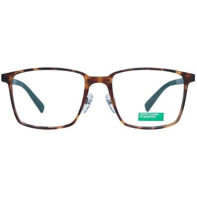 Benetton BEO1009 Bruine Vierkante Bril - Bril Benetton BEO1009 Bruine Vierkante Bril - Bril